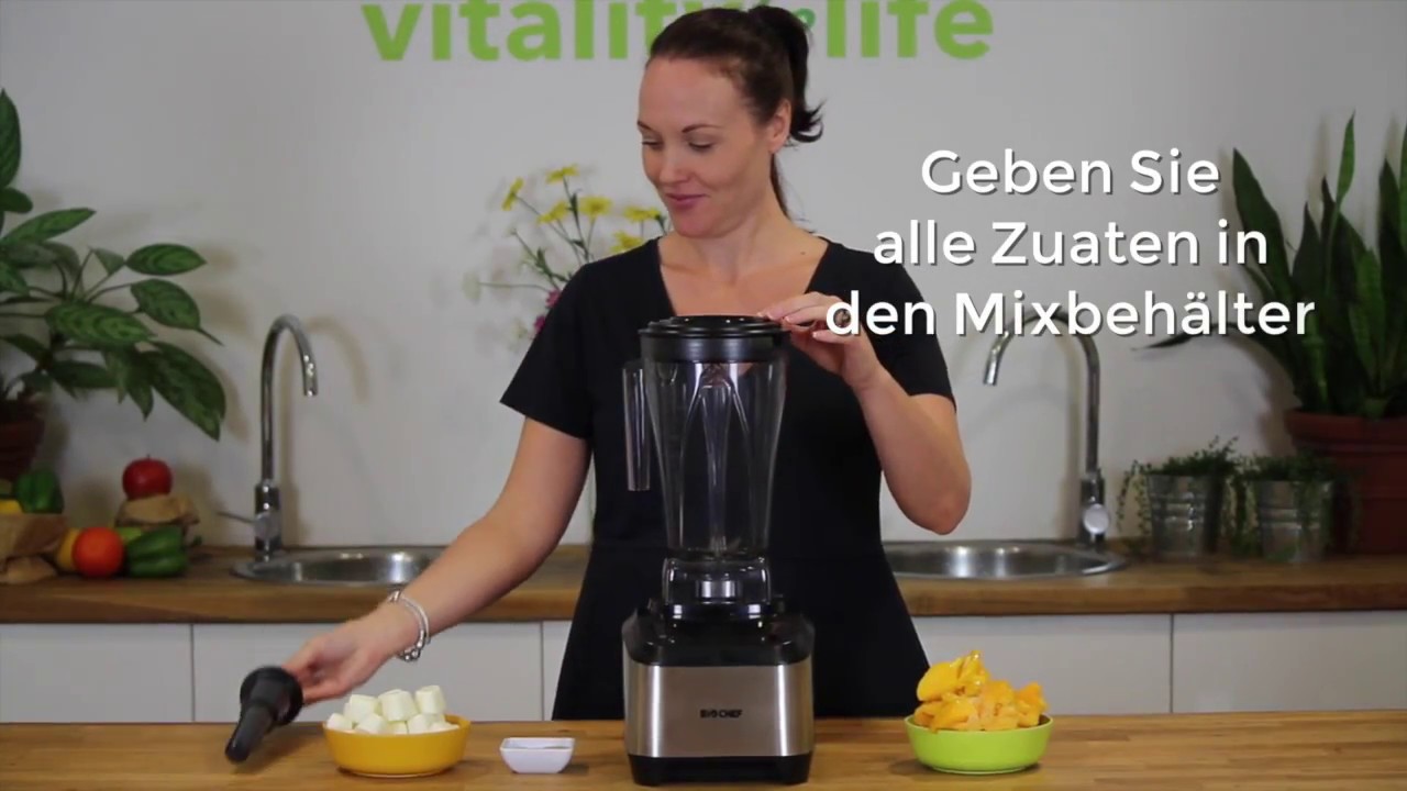 BioChef Atlas Power Blender - Eiscreme in Sekunden selbst gemacht