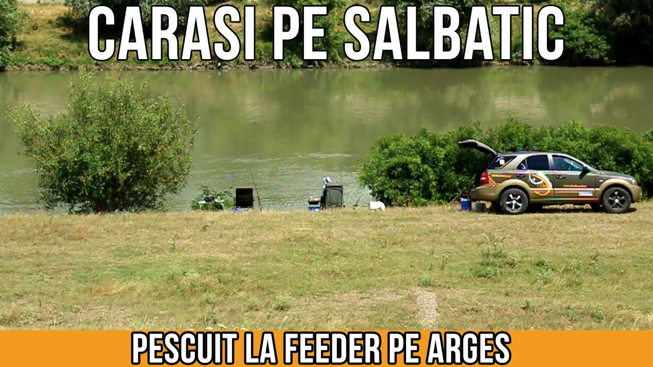 Pescuit la caras pe raul Arges