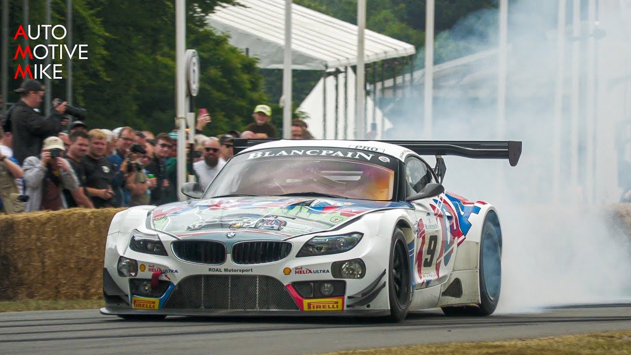 BMW Z4 GT3 4.4L V8 Sound: Accelerations, Downshifts & Fly Bys!