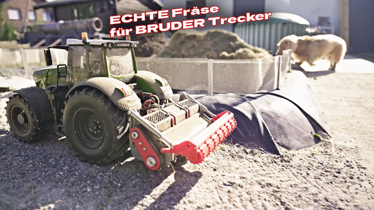 Härtetest der NEUHEIT - Forst- und Ackerfräse CME-TF170 | Lets Play RC Farming *47 - 4K