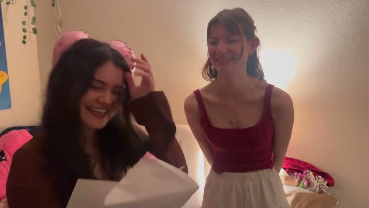 Asking each other to be our valentine 🫣