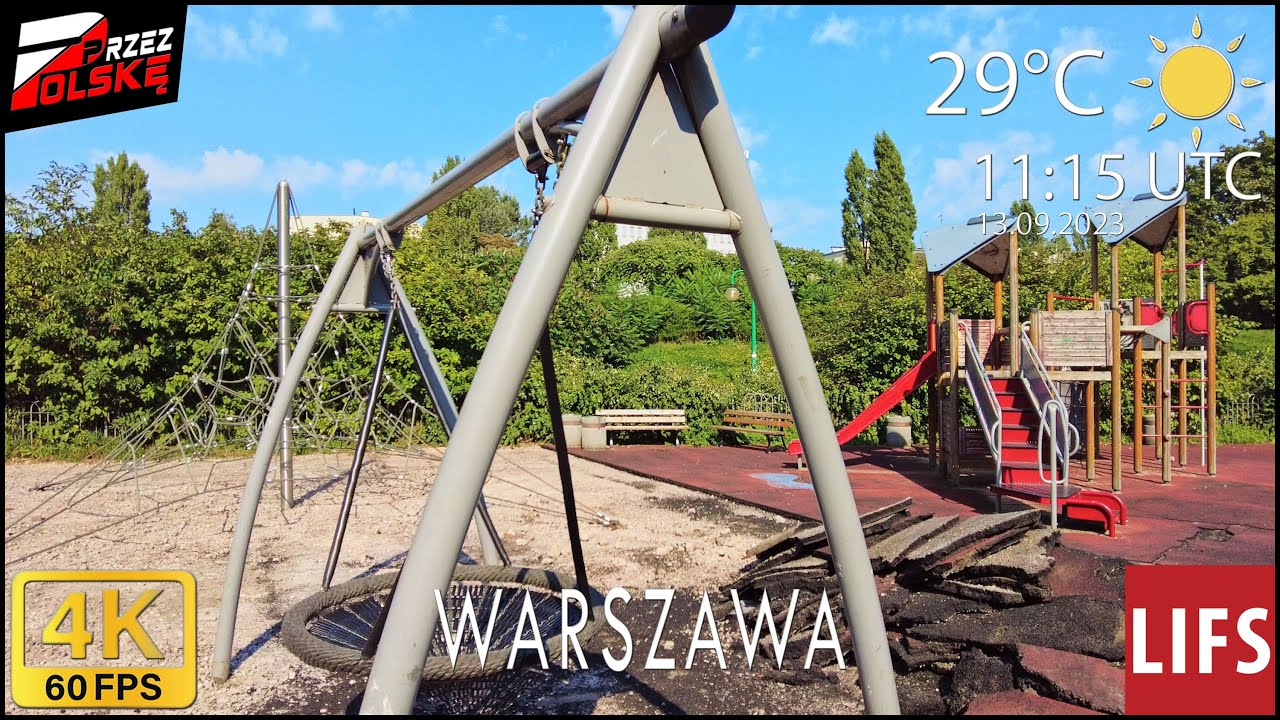 4k POLAND🚶🏽&zwj;♂️#WALK ~ WARSAW ~ 🤴🏼 FORT KOROTYŃSKIEGO 🦞 RAKOWIEC ~ 60fps #PrzezPolskę