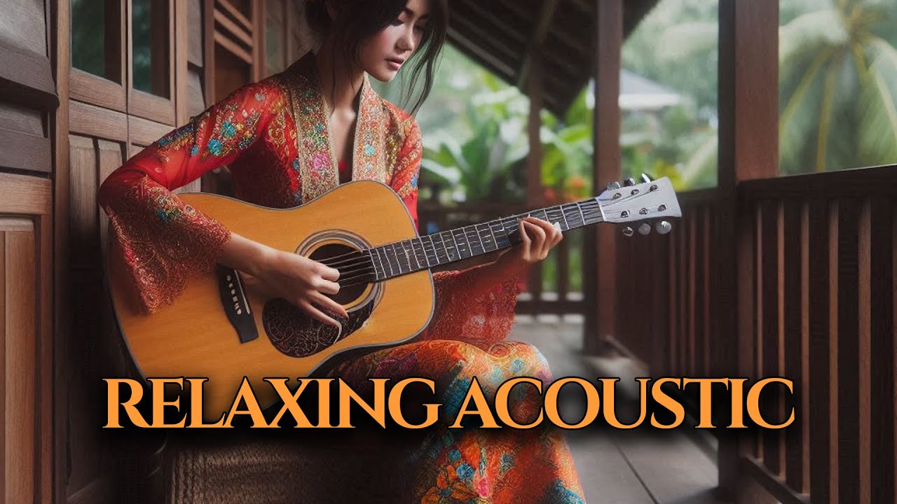 Serene Calming Music for Relaxation in Scenic Rice Fields (1 Hour)