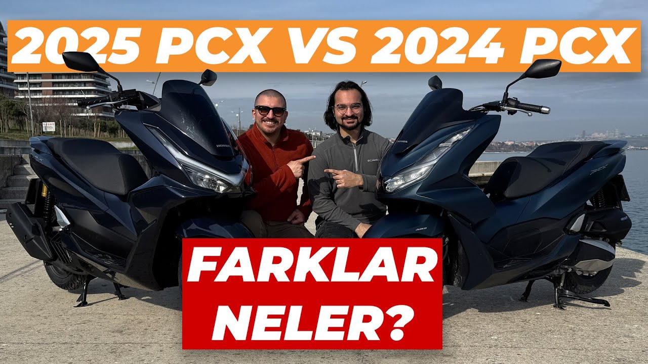2025 HONDA PCX 125 VS 2024 HONDA PCX 125 İnceleme | Değişenler Neler?