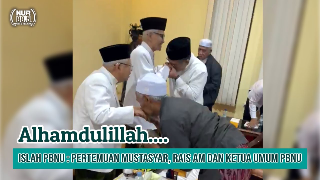 ISLAH PBNU - PERTEMUAN GUS YAHYA DENGAN KH MIFTACHUL AKHYAR