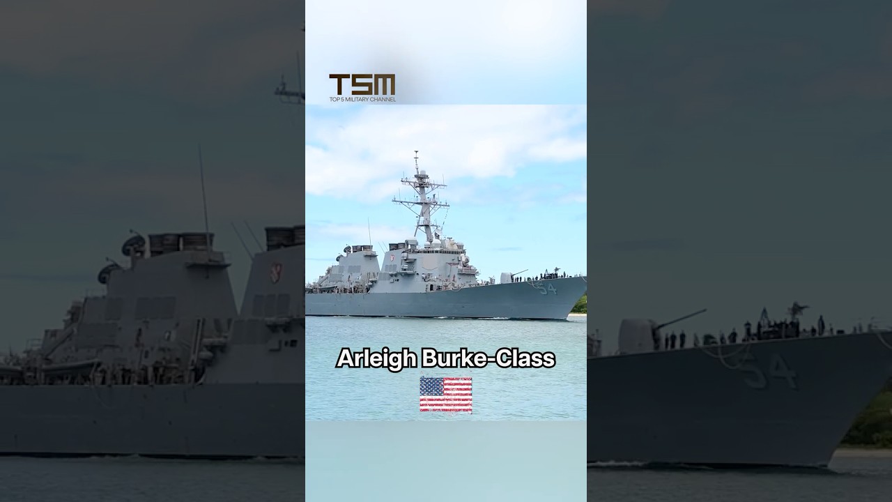 Top 5 Most Heavily Armed Destroyers - Ranked