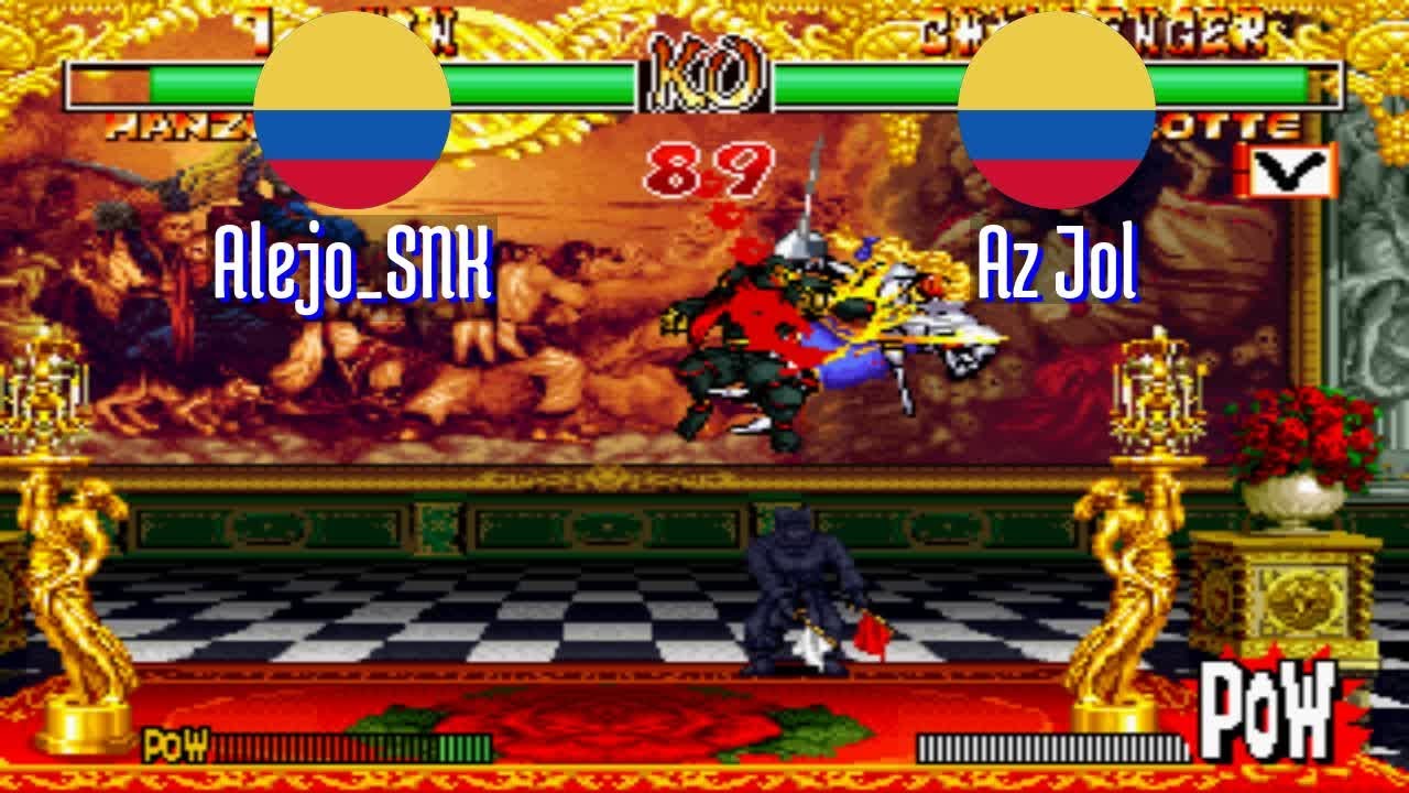 FT5 @samsho2: Alejo_SNK (CO) vs Az Jol (CO) [Samurai Shodown II Fightcade] Feb 20