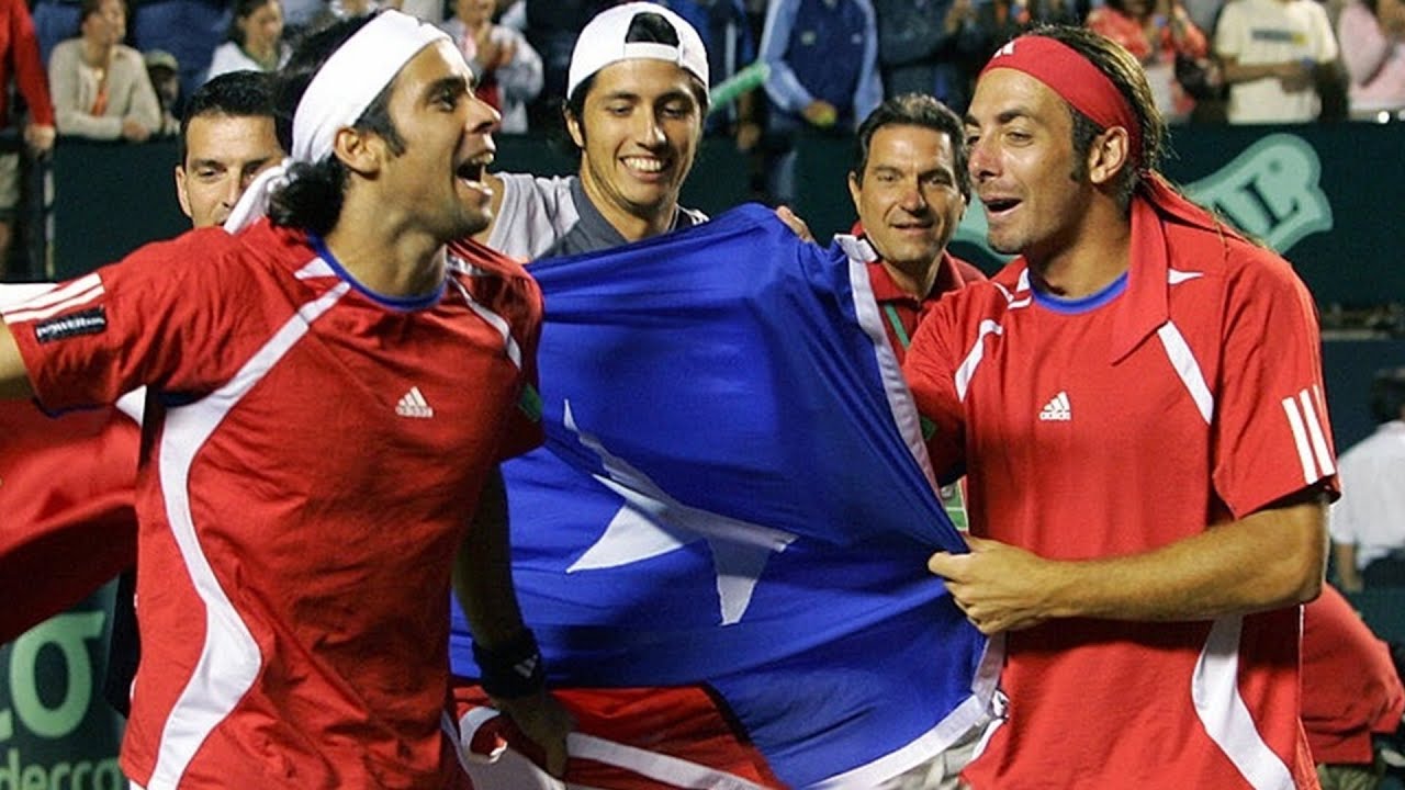 🇨🇱 N.Massú/F.González 🆚🇸🇰 L.Lacko/M.Mertinak - G.M. Copa Davis 2006 (TVN)