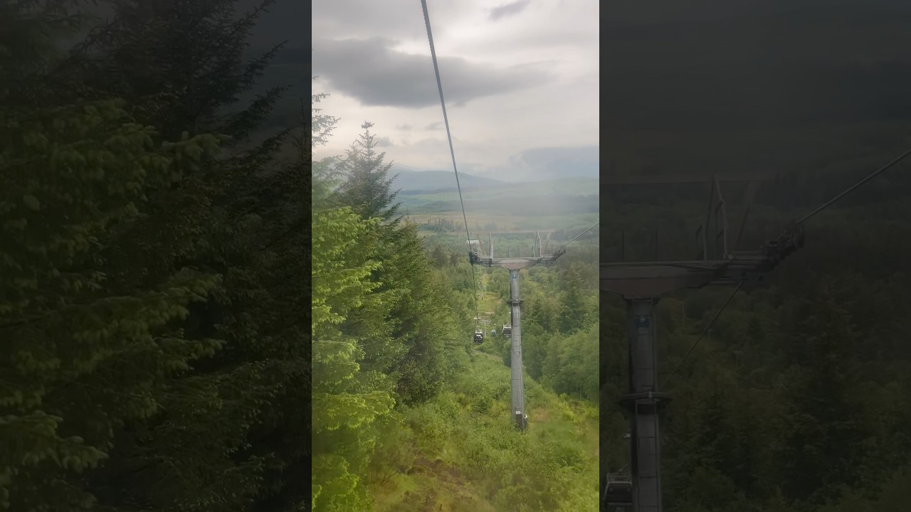 Nevis Range Mountain Gondola🚠 UK&rsquo;s only Mountain #scotland #bennevis