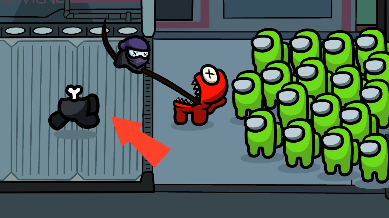 Among Us But Imposter Can't Kill Me #7