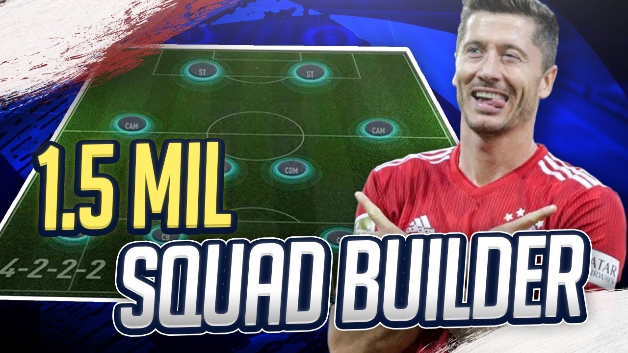 BEST 1.5 MILLION SQUAD BUILDER - FIFA 20 Ultimate Team