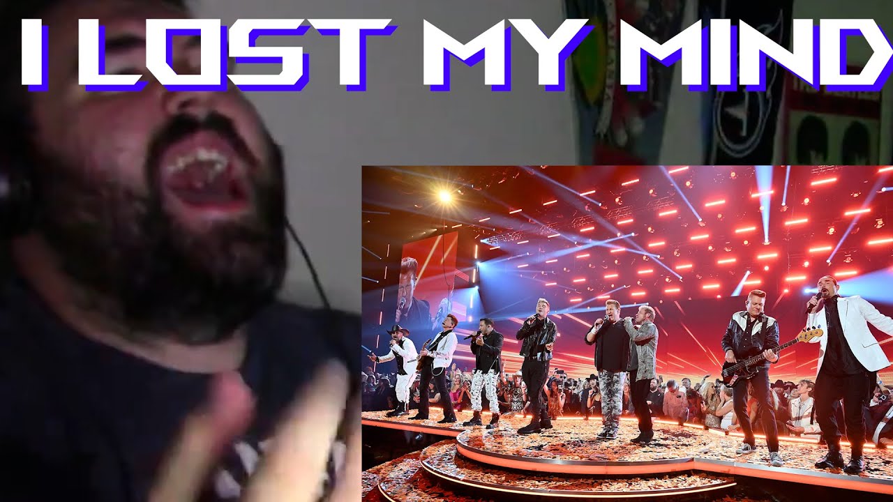 Singer reaction to Rascal Flatts and the Backstreet Boys 2025 ACM performance!