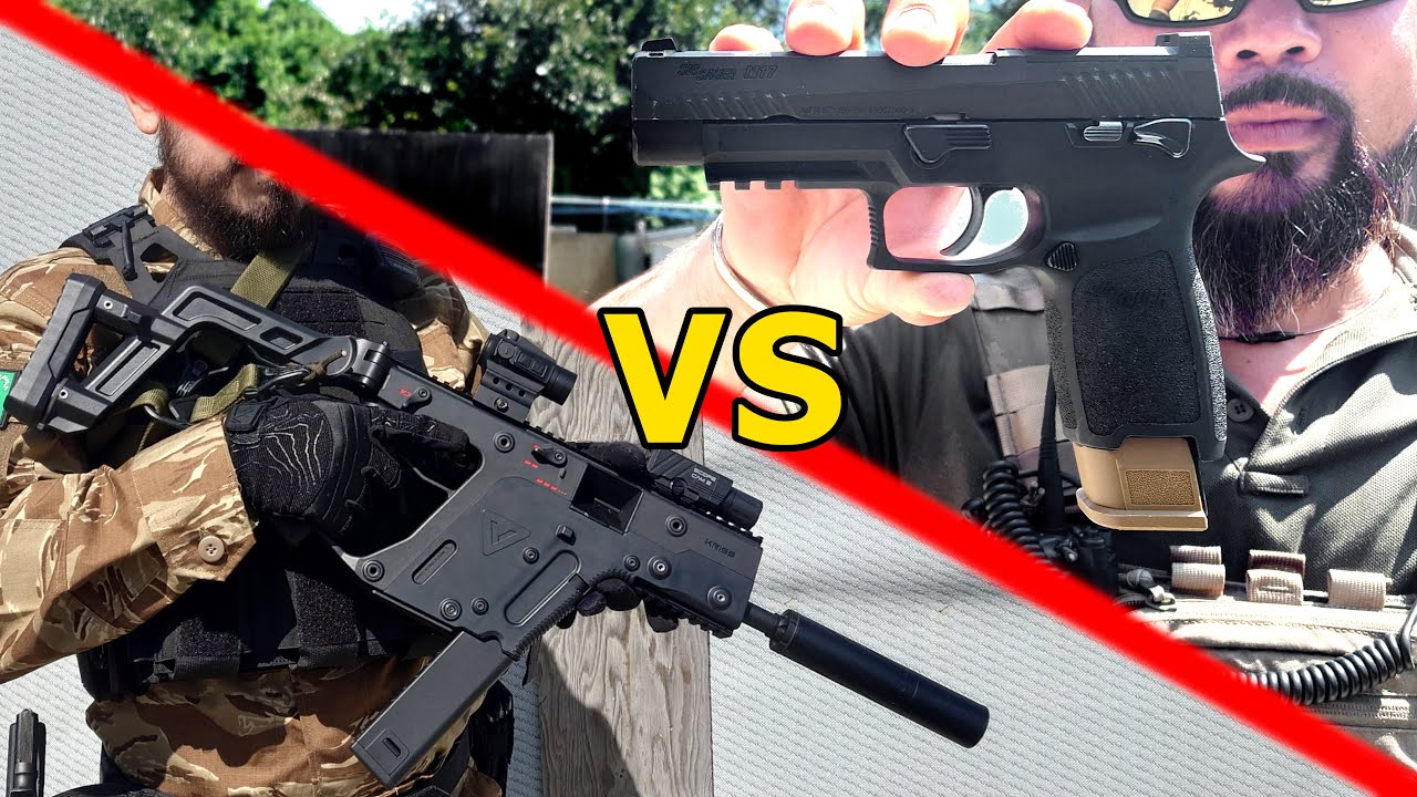 【サバゲー】クリスベクター　VS　M17　in 369フィールド