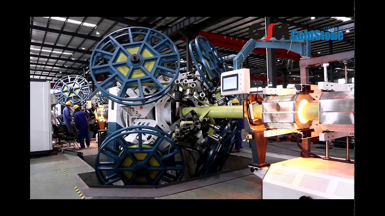 World first multi-function Reinforced Thermoplastic Pipe(RTP) machine