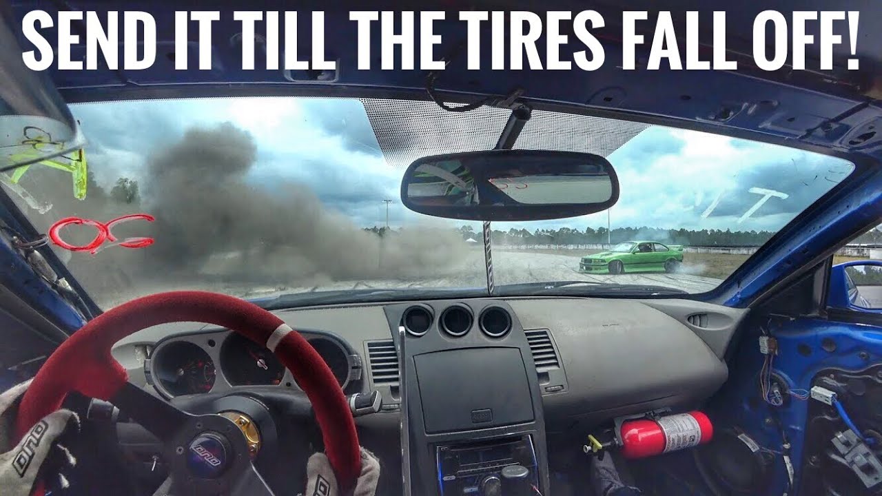 110+ MPH ENTRIES!! Fully Sending it in the Missile 350Z!!