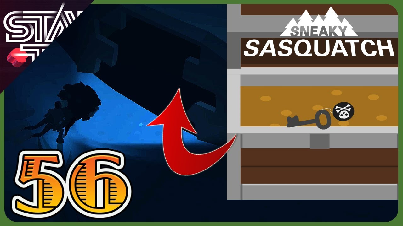 THE SECRET SUNKEN PIRATE SHIP + TREASURE | Sneaky Sasquatch - Ep 56