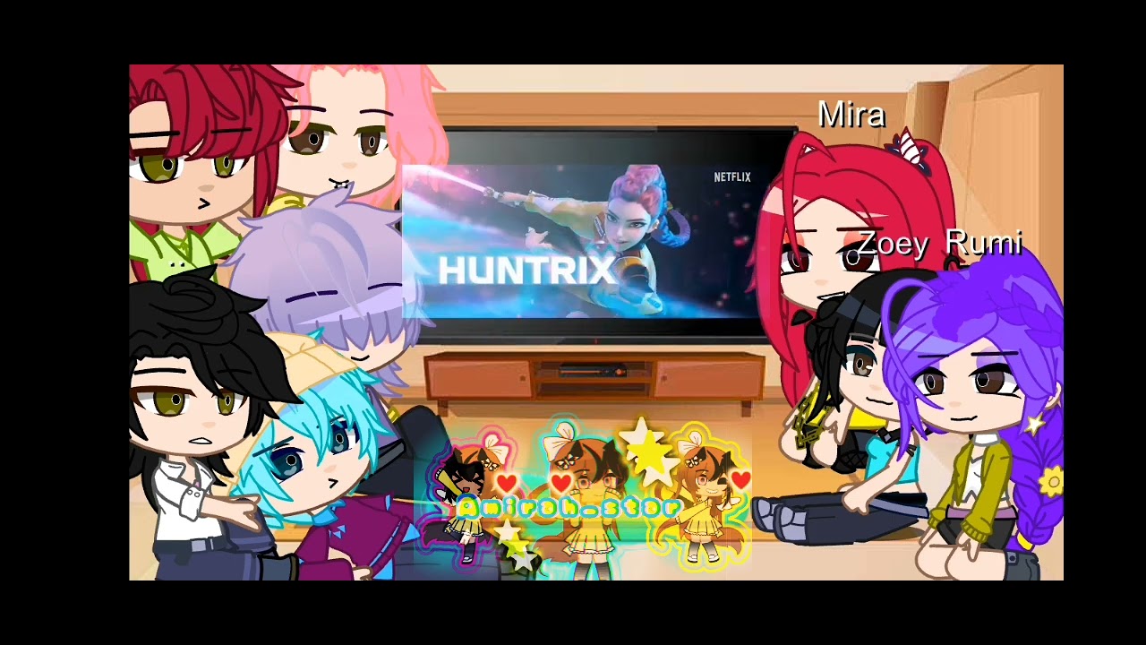 HUNTR/X & SAJA BOYS React to each Other's Songs /Part 1\/{ How it's done }\ /({Gacha club})\