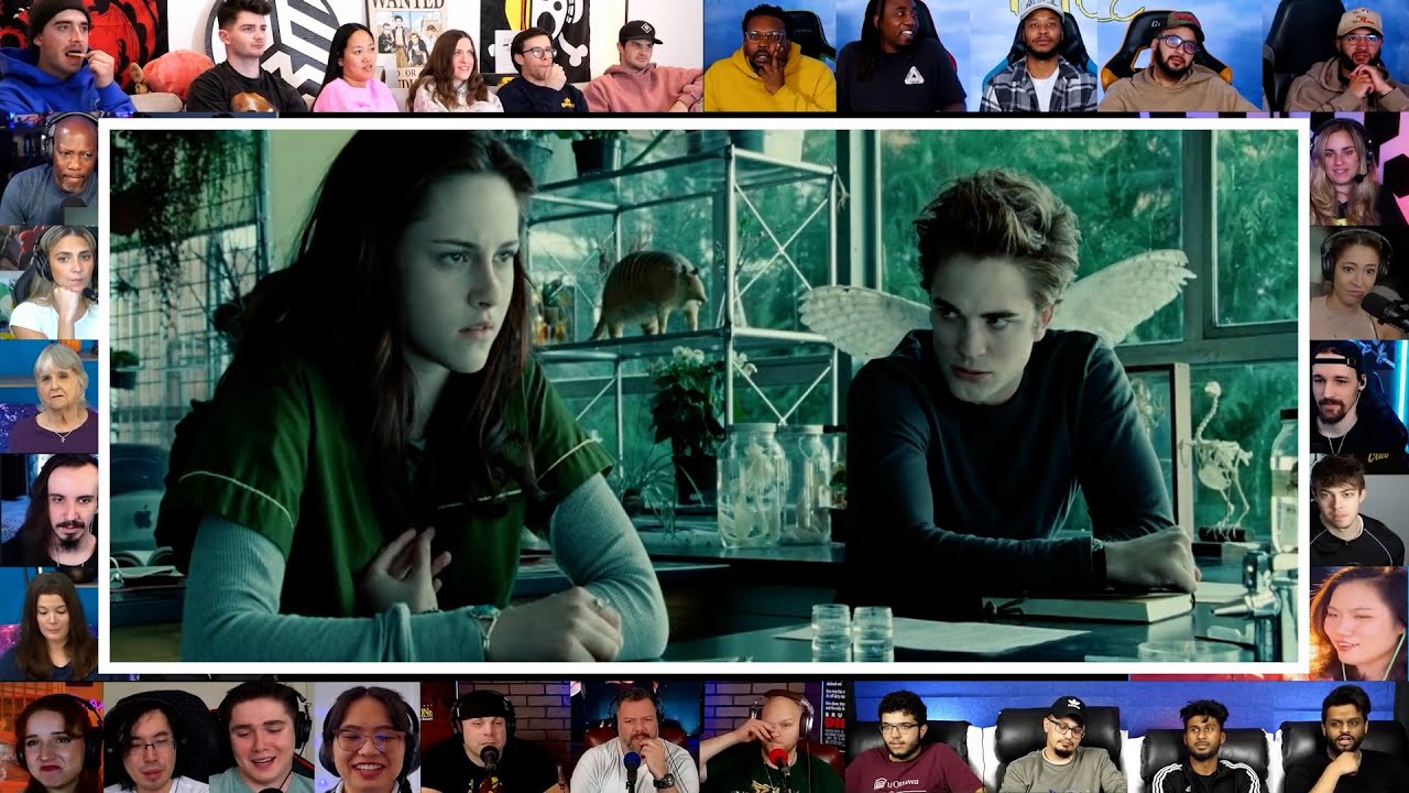 Bella meets Edward for the First Time | Twilight : 2008 | Reaction Mashup