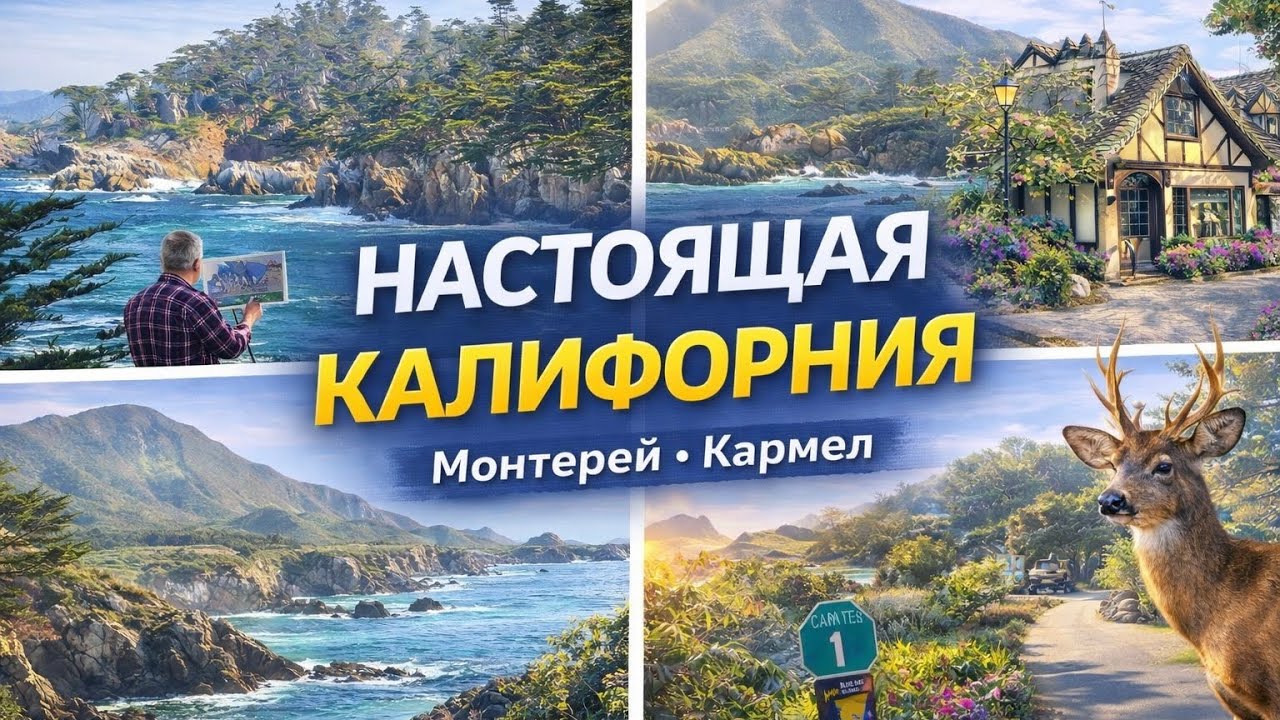 Монтерей и Кармел | Настоящая Калифорния