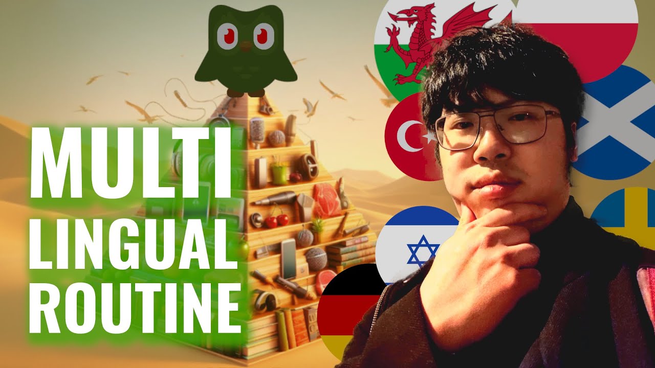 How I learn 7 languages at once | polyglot daily life
