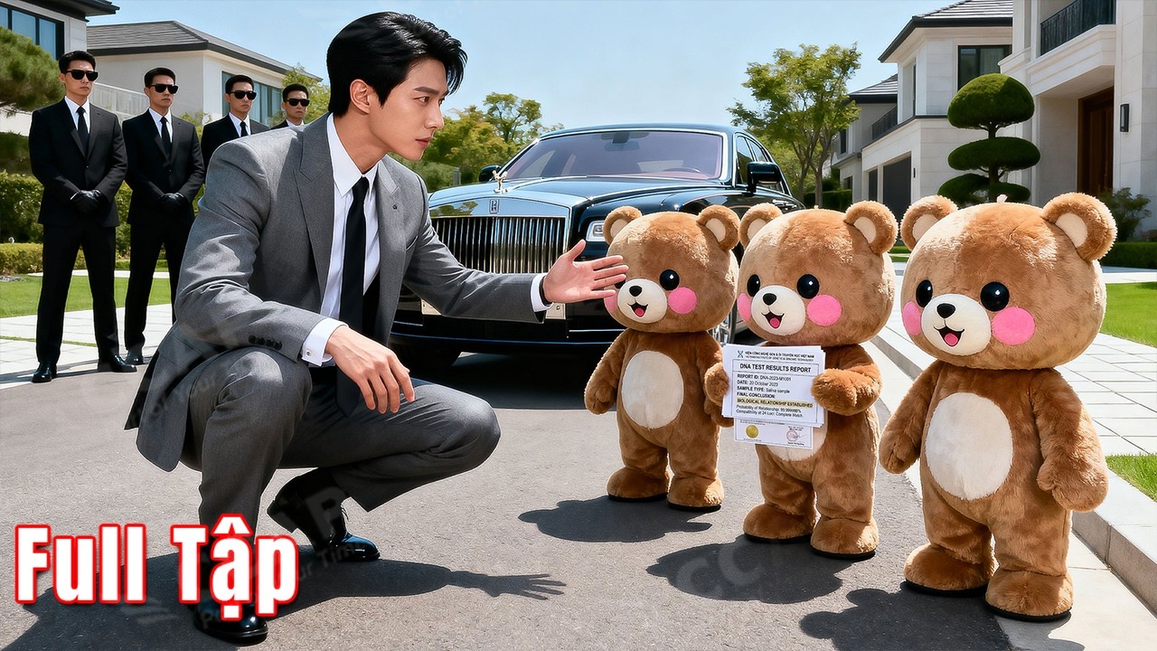 Sau đêm đó cô mang bầu bỏ trốn. 5 năm sau 3 đứa bé cầm xét nghiệm ADN về đòi CEO chịu trách nhiệm