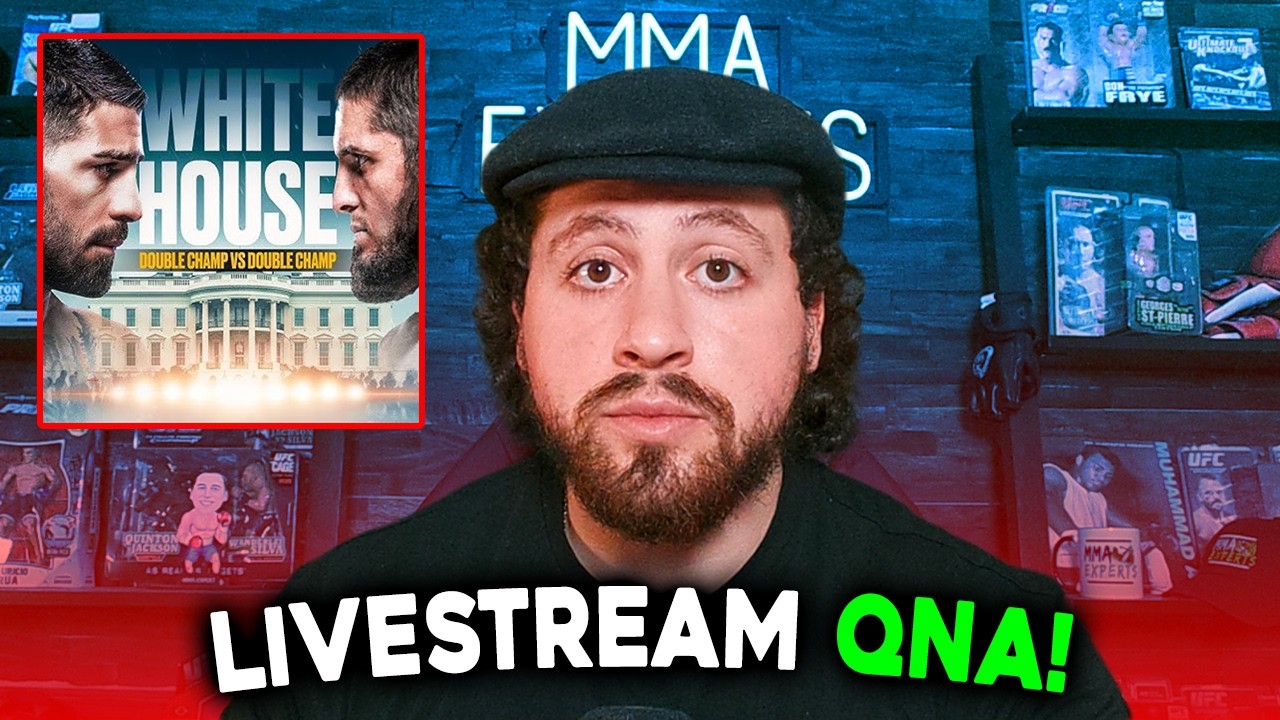 Makhachev vs Topuria UFC White House? Nate Diaz Teases UFC Return! Jailton Almeida Cut? - LIVE