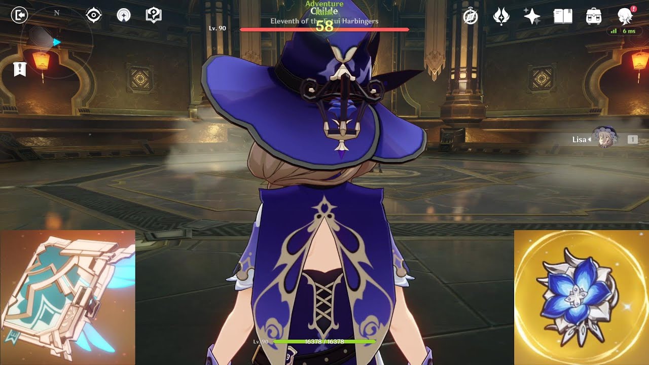 My New Physical Lisa vs Childe【Genshin Impact】