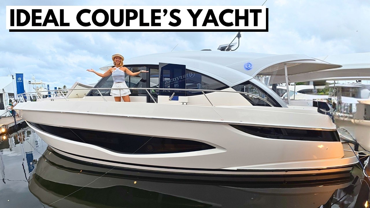 БЕСТСЕЛЛЕР 😳 Экскурсионная яхта Riviera 4300 Sports Express Power Yacht Tour