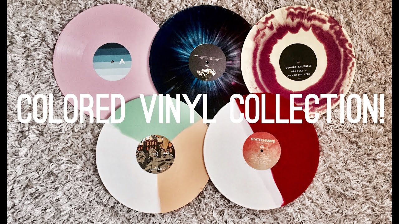 MY COLORED VINYL COLLECTION | Sophie Tag