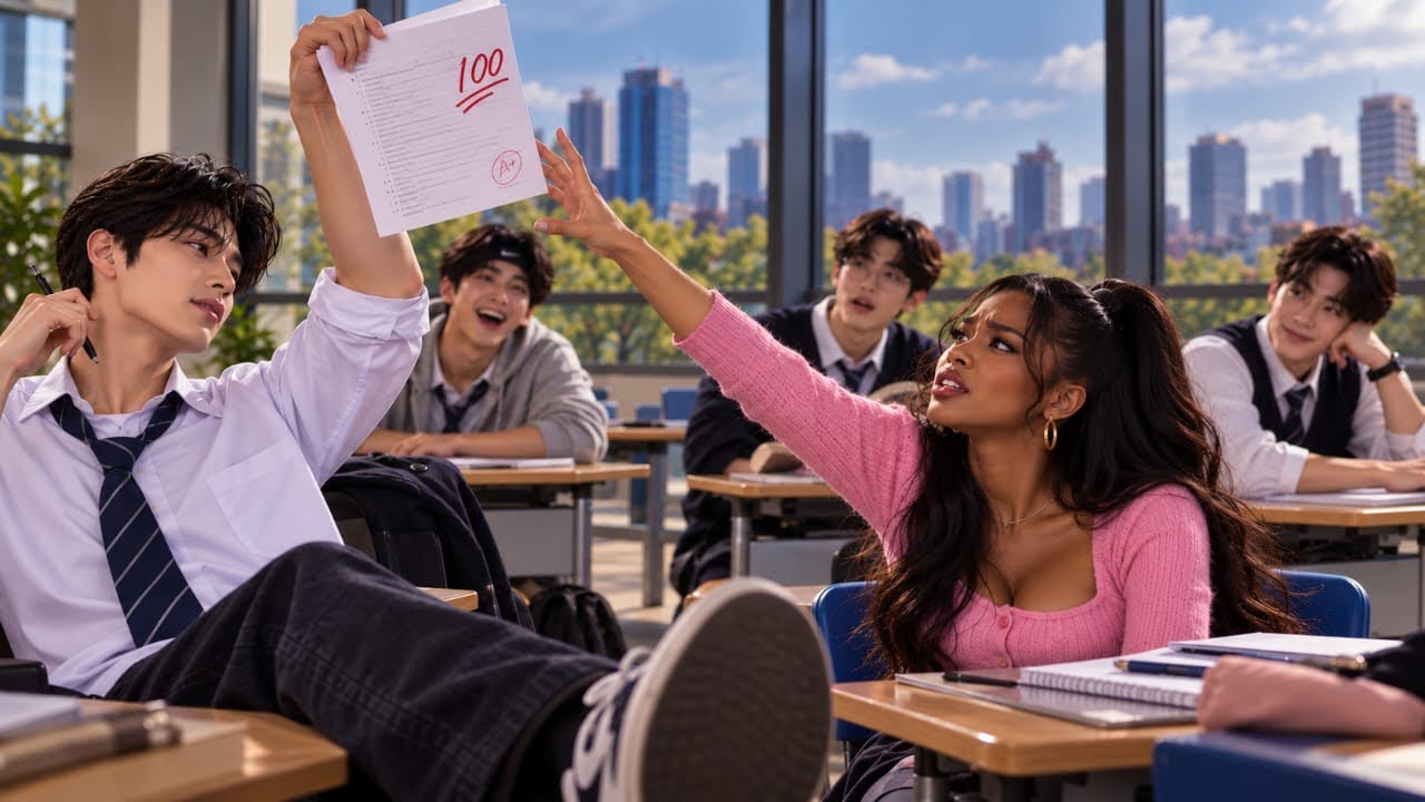 Black College Girl Was Sent to the Worst Class, But the Four Richest Korean Boys Did This&hellip;