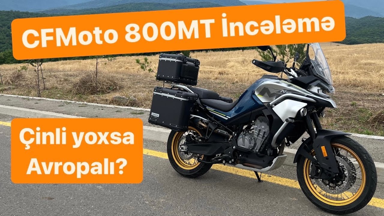 CFMoto 800 MT İncələmə | Çox Heyrətləndim | Çinli yoxsa Avropalı? | MotoVlog