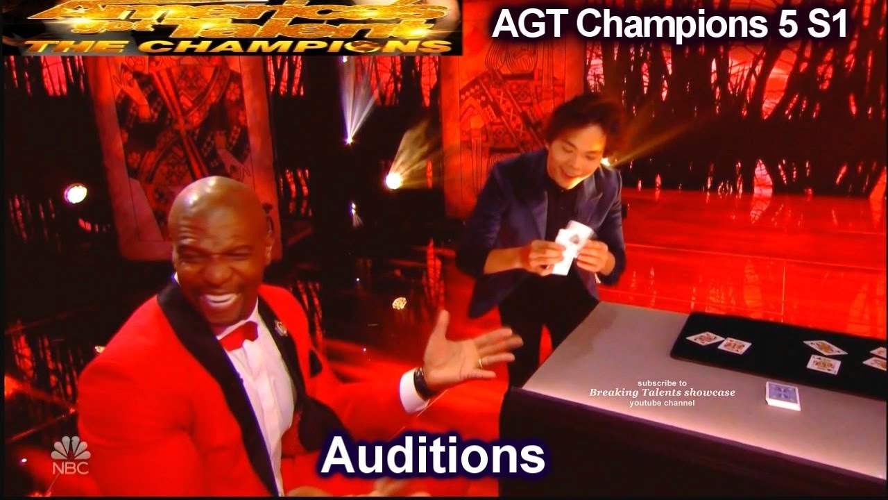 Shin Lim card magician MIND BLOWING AGAIN!!!  Audition | America's Got Talent Champions 5 AGT