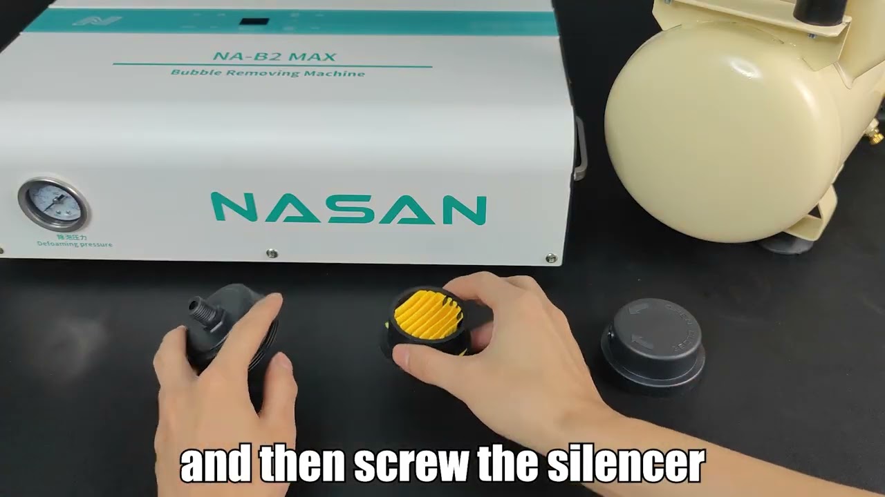 Nasan b2 max  bubble remove unboxing & install