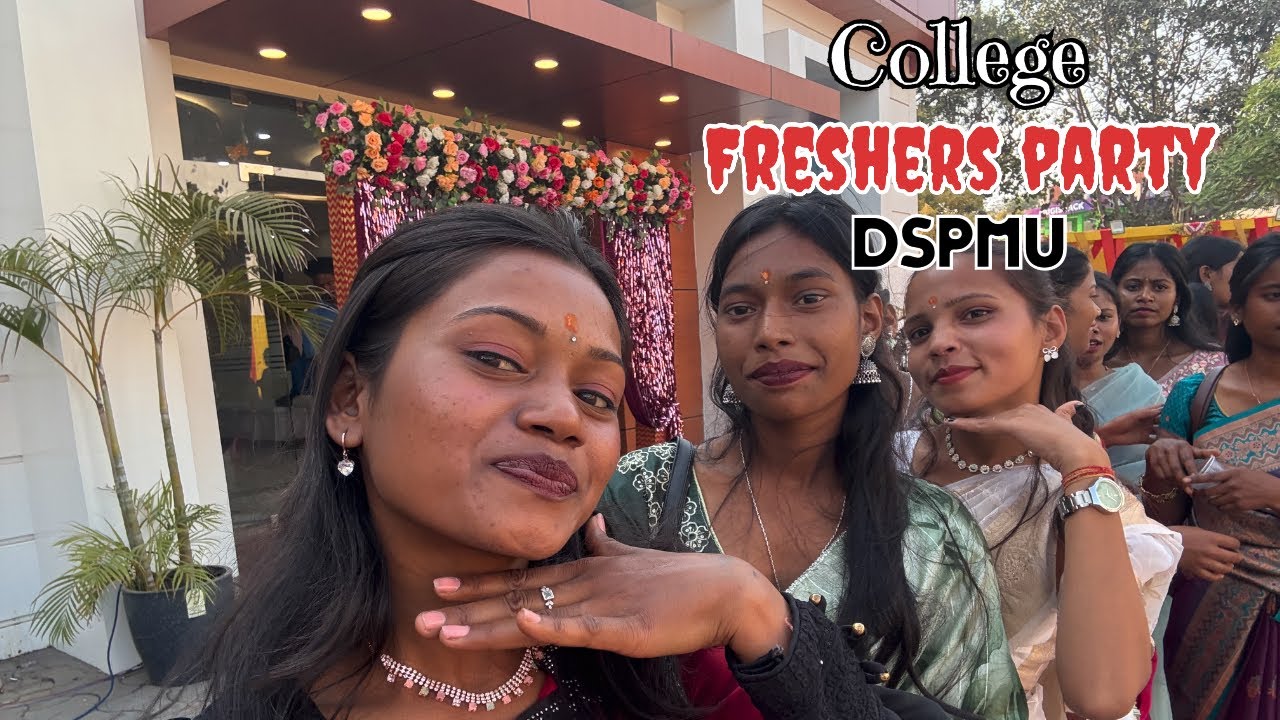 College freshers day DSPMU Ranchi👀🇵🇱🙏 # vlog #vlog 