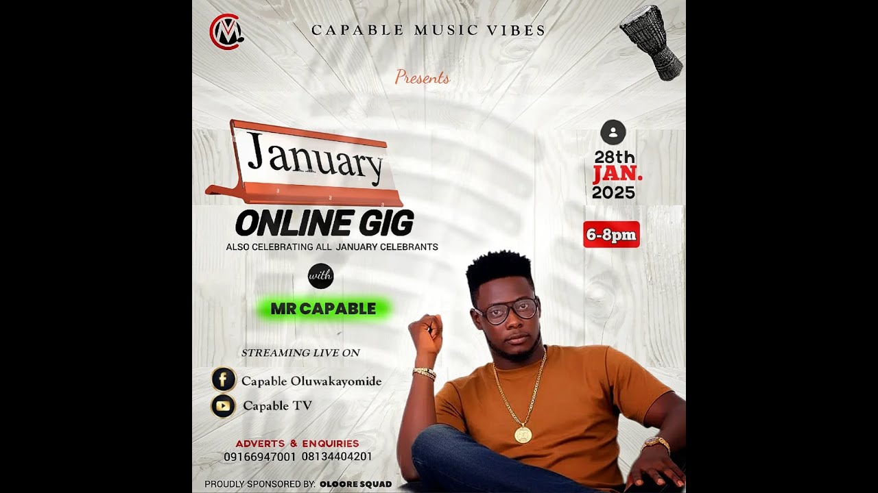 ONLINE MONTHLY GIG 2026 JANUARY EDITION