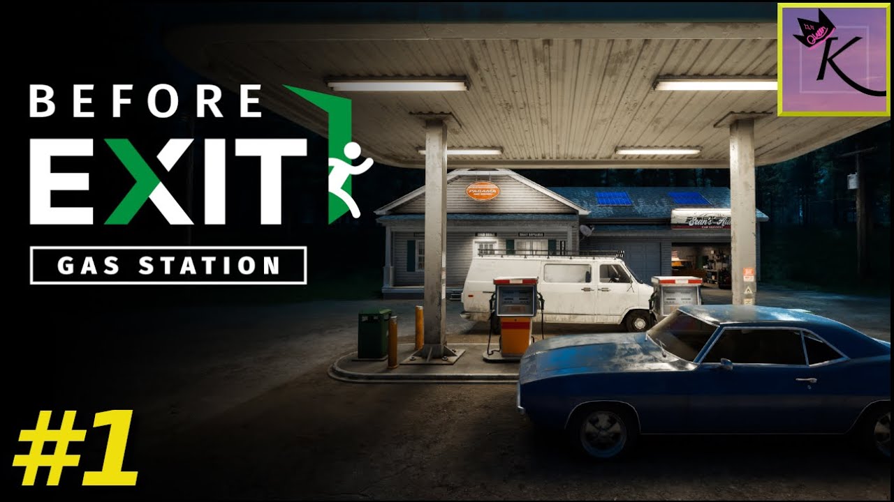 Before Exit: Gas Station #1 | Zostałam pracownikiem stacji ⛽❓| Gameplay PL