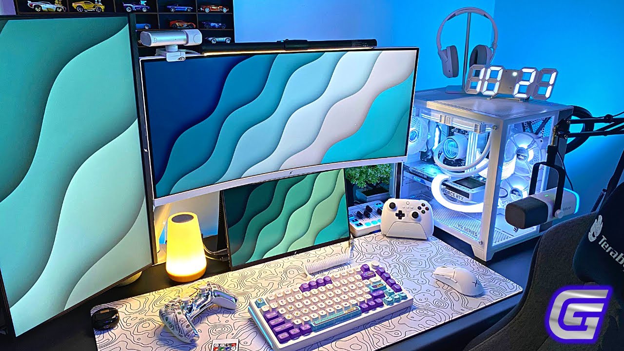 MEU SETUP GAMER BRANCO 2023