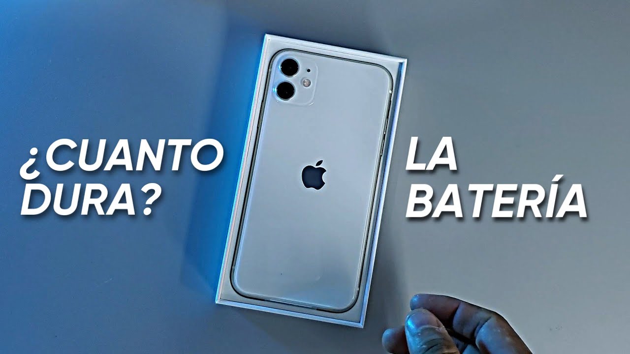 ¿Cuanto DURA la BATERIA del IPHONE 11 NUEVO 2022?