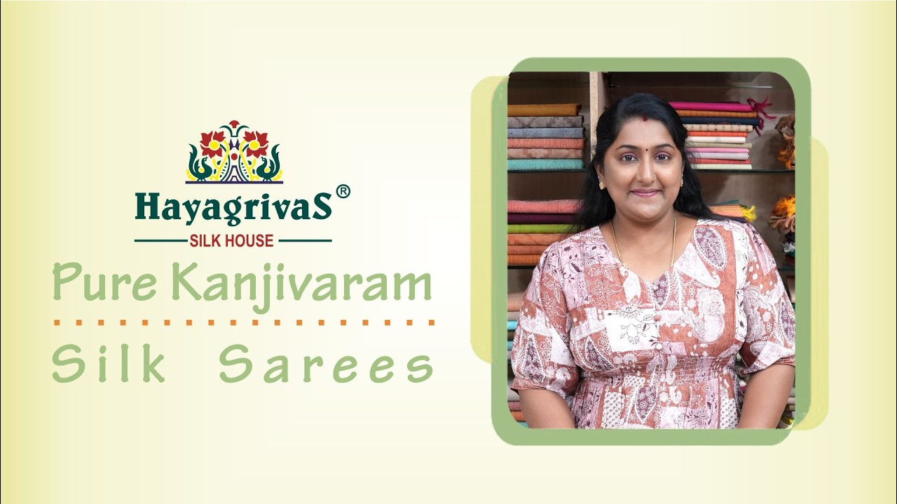 Pure Kanjivaram silk saree collections &ndash; each saree shown in this video are unique and different!