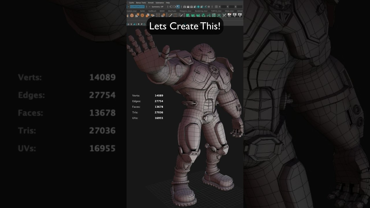 Let&rsquo;s create a Robot #3d #cg #3dmodeling #tutorial #3dmodelingtutorial
