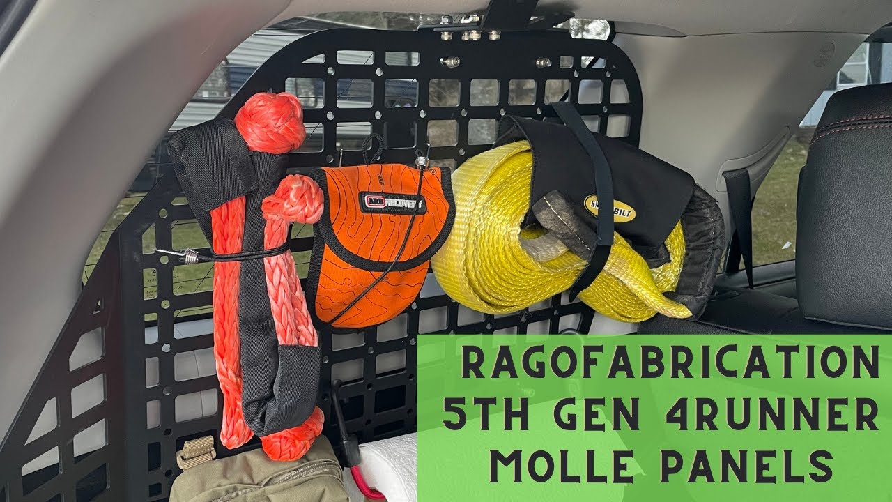 5TH Gen 4Runner Rago Fabrication molle panels #4runner #ragofabrication