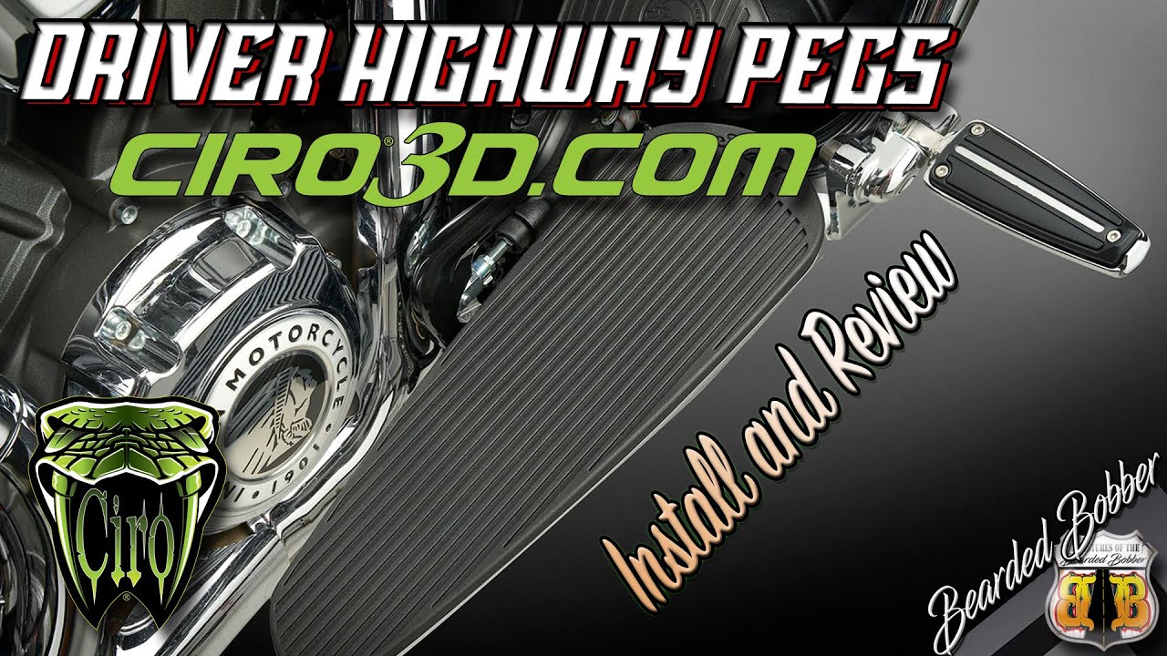 Давайте установим и рассмотрим эти подножки Ciro 3D Highway для индийских мотоциклов.