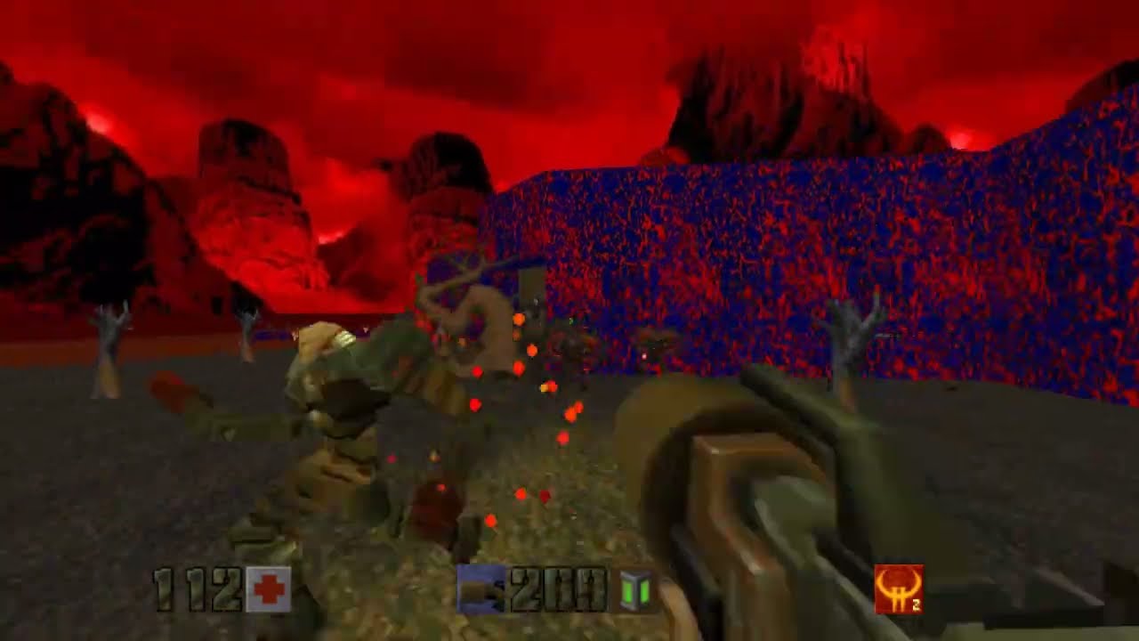 Doom 1 with Quake 2 weapons [PART 6 - final]