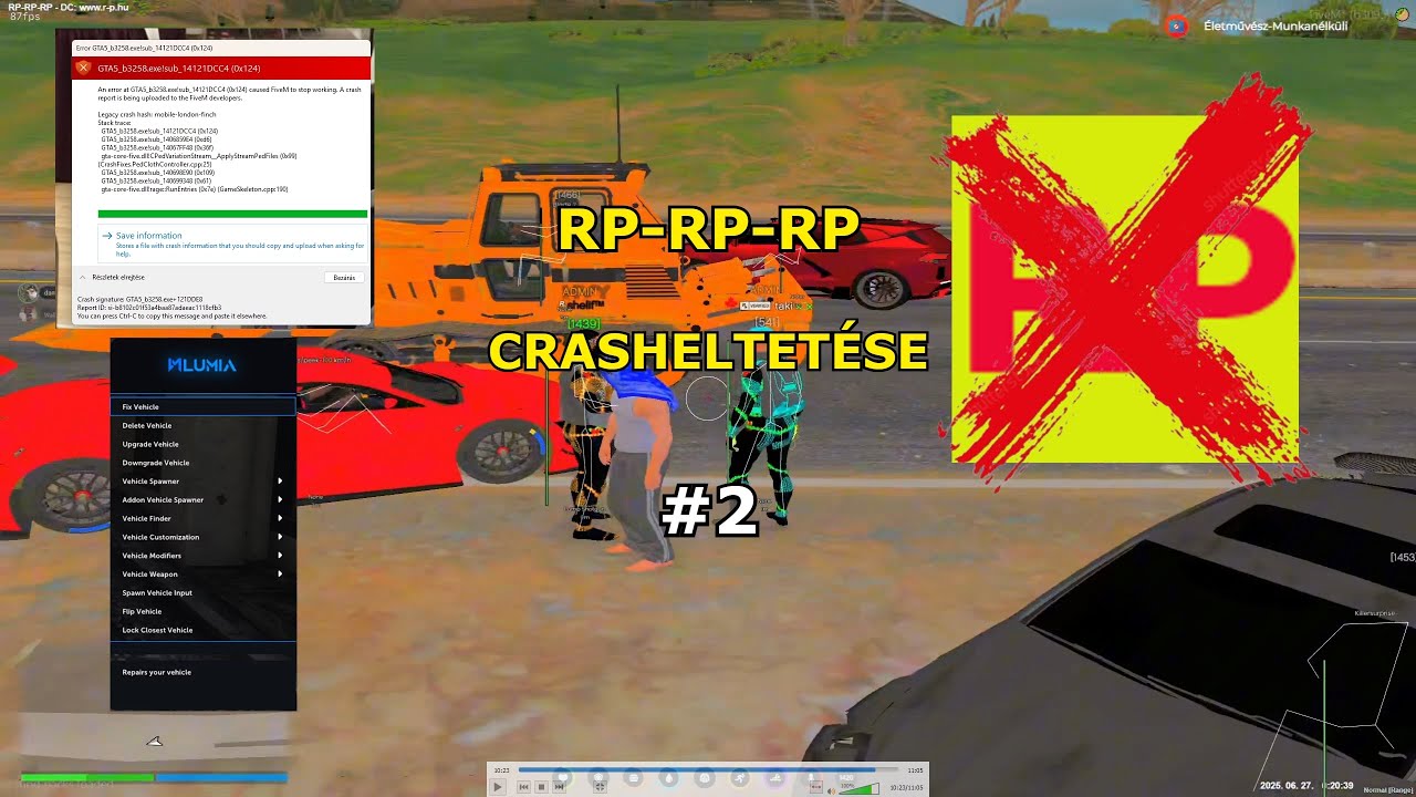 RP-RP-RP Crasheltetés, pénzosztás #2