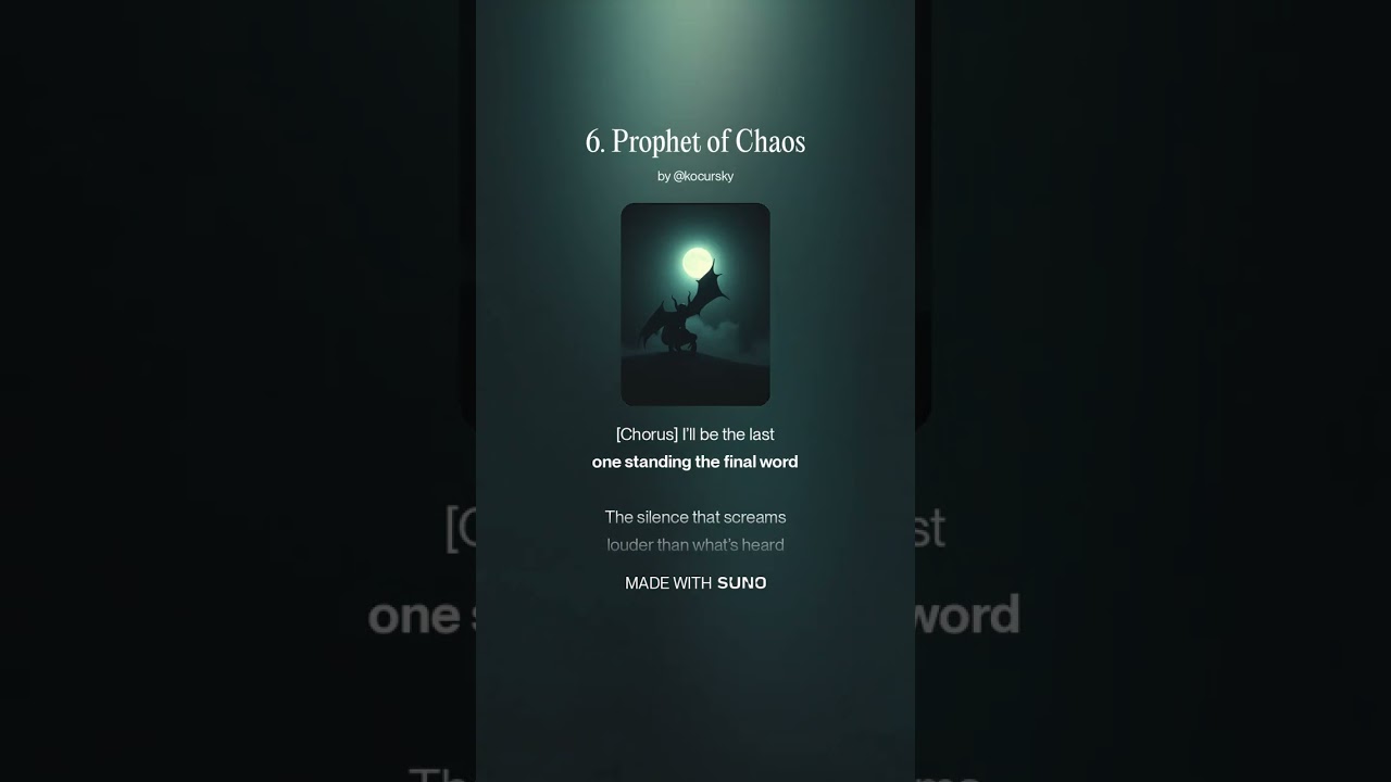 6  Prophet of Chaos