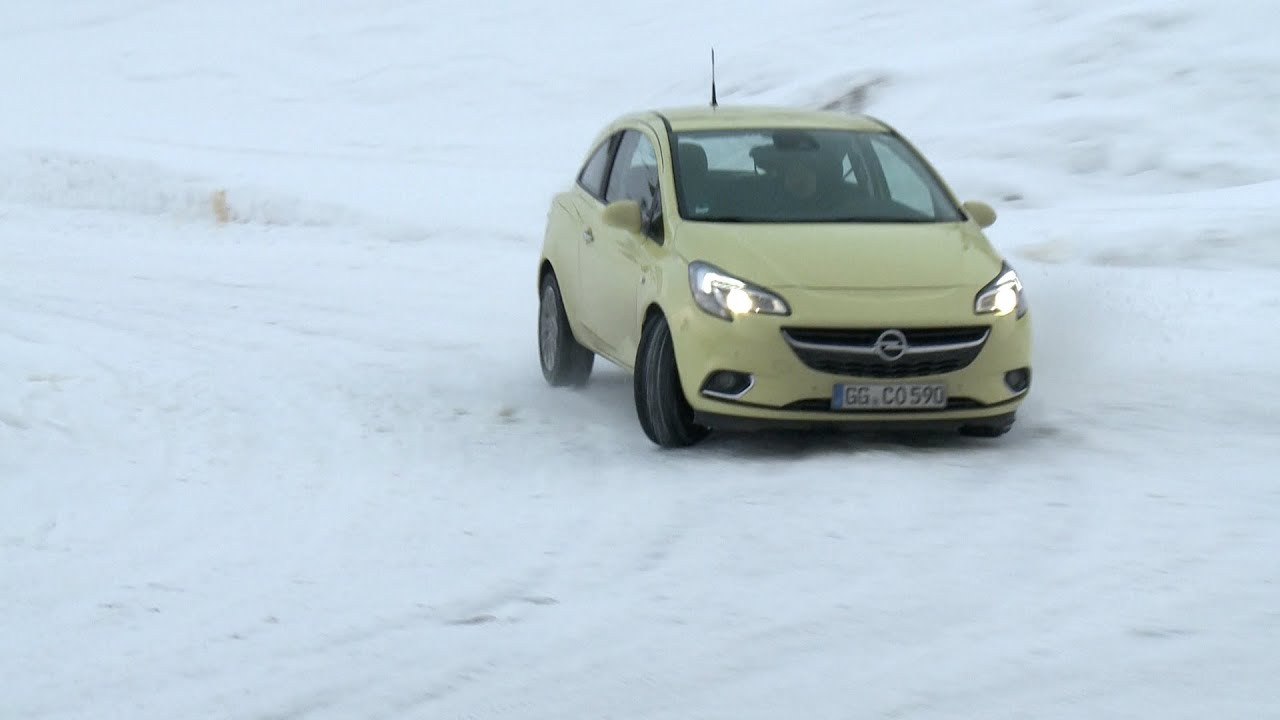 So fahren Sie richtig in Eis und Schnee