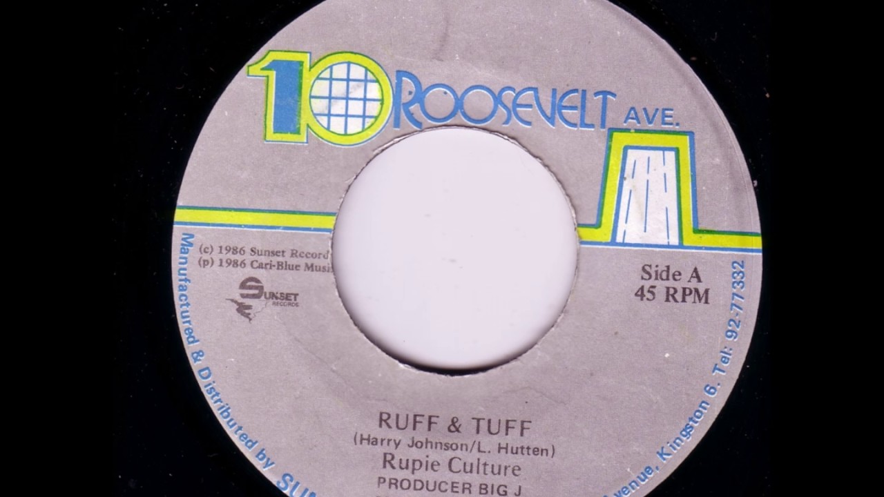 Rupie Culture - Ruff & Tuff + Dub - 7" 10 Roosevelt Ave 1986 - NO WARRIOR DIGITAL 80'S DANCEHALL