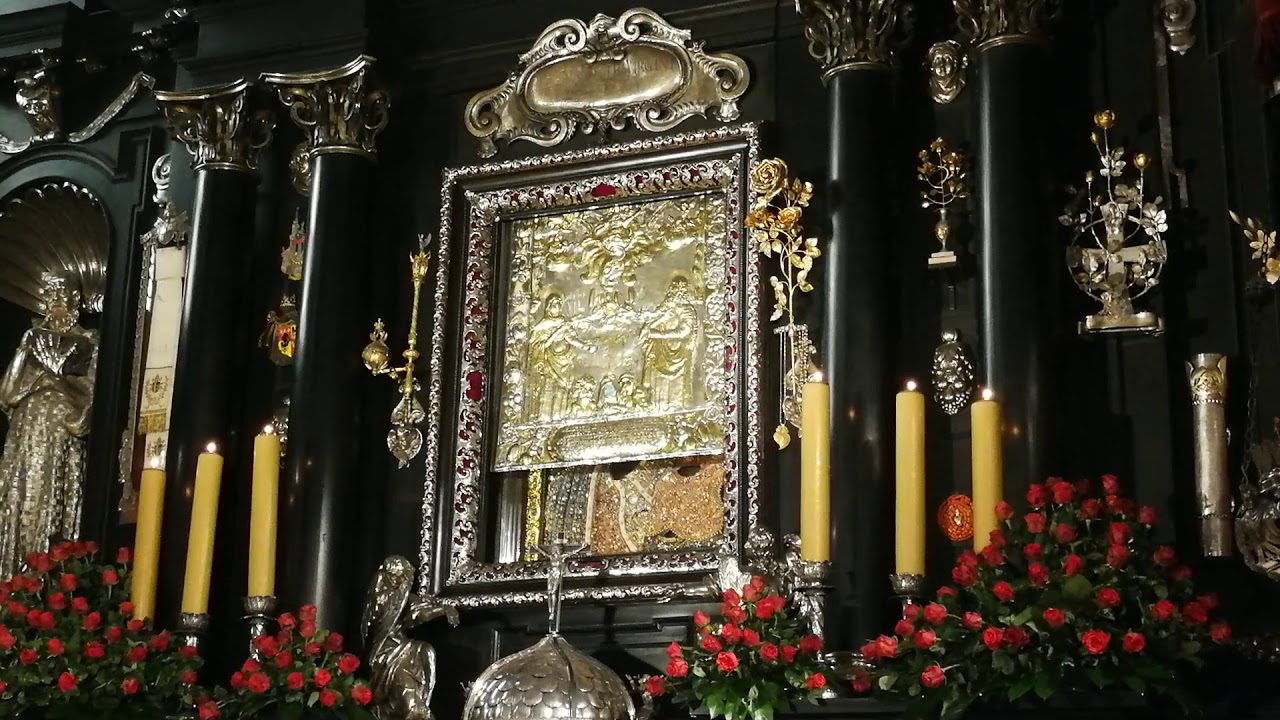 Matka Boska Częstochowska. Jasna Góra 26 sierpnia 2018. Zasłonięcie Cudownego Obrazu.