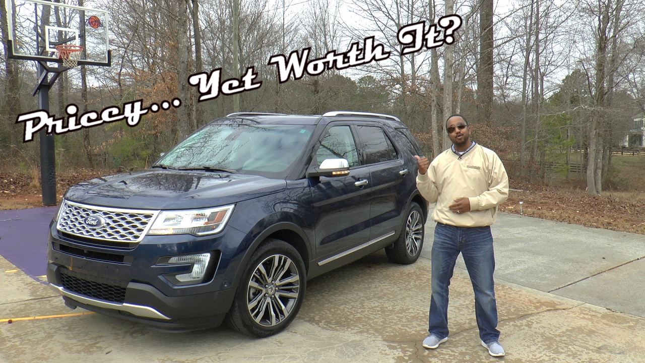 2017 Ford Explorer Platinum 4WD Review - Pricey... Yet Worth It?
