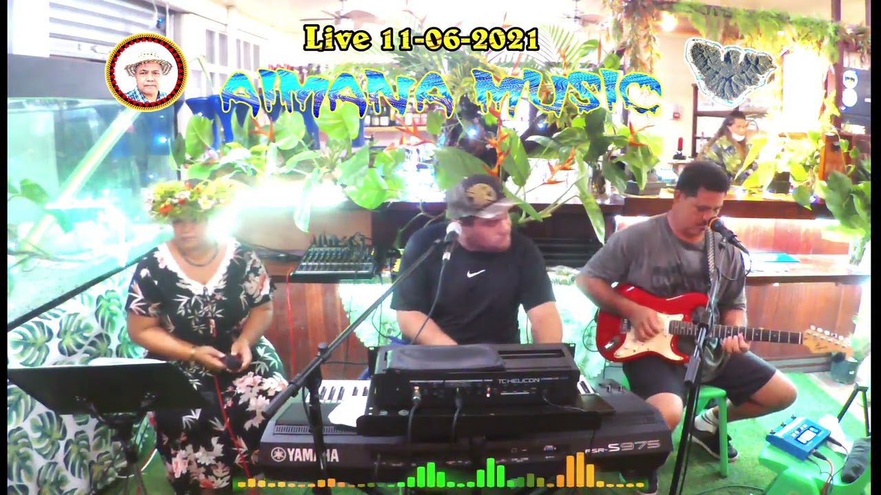 Hula AIMANA MUSIC en live avec TEURA PUAIRAU